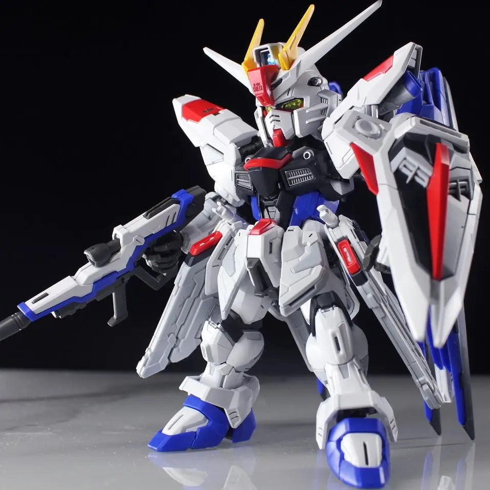 Mgsd Freedom Zgmf-X10a Mechanical Assembly Model Kit Action Figures Boys Robot Toy Desktop Decoration Christmas Gift Collectible