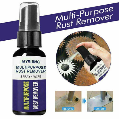 30ml Powerful Rust Remover Agent, Universal Anti-Rust Care Liquid for Metal Chrome Auto Car Detailing Supplies