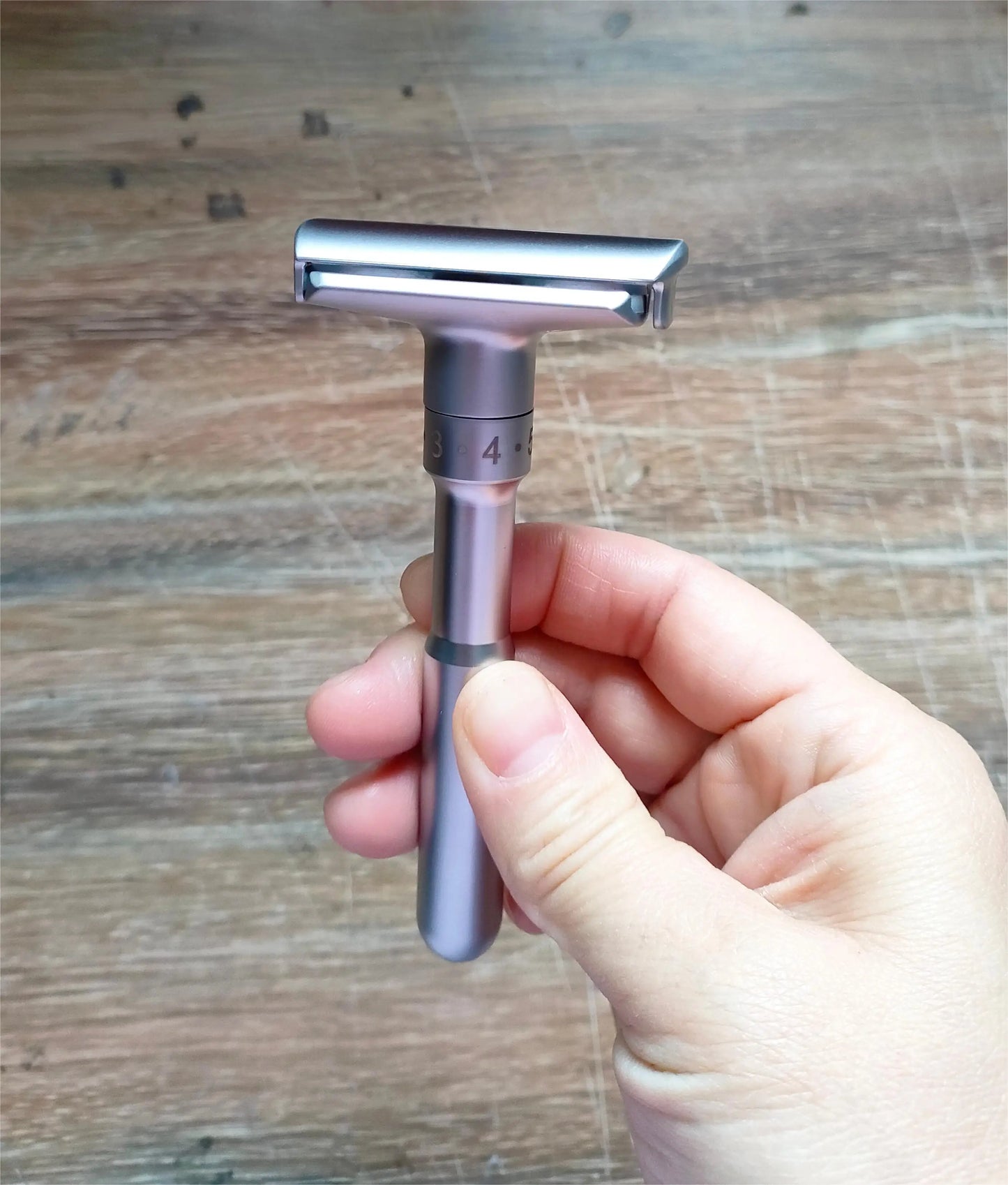 New Adjustable Safety Razor Mens Folding Shaving Double Edge Classic Safety With 5 PCS Titanium Coated Blades Shaver Razor Blade