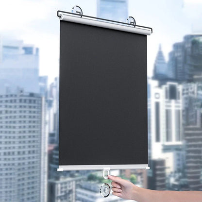 Blackout Curtain Blinds Without Drilling Window Roller Interior Bedroom Roll Black Out Rolls Blind Suction Cup Home Decor Items