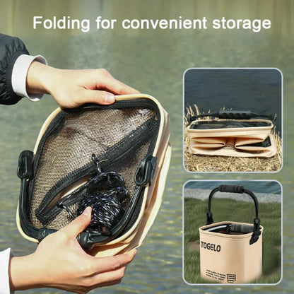 8L/13L Bucket All for Fishing Stuff Fishing Supplies New Accessorie Tackle Articles Accessory Suitcase Good Sports Entertainment