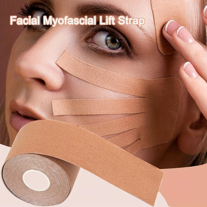 Face and Neck Wrinkle Removal Tape - Smooth Multipurpose High Elasticity Face Sticker for Forehead, Neck, Lips, Chin Care Tool