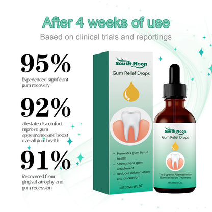 Gingival repair drops Quickly Repair of Cavities Caries Teeth Whiten Remove Yellow Plaque Stains Relieve Gums Decay Toothpaste