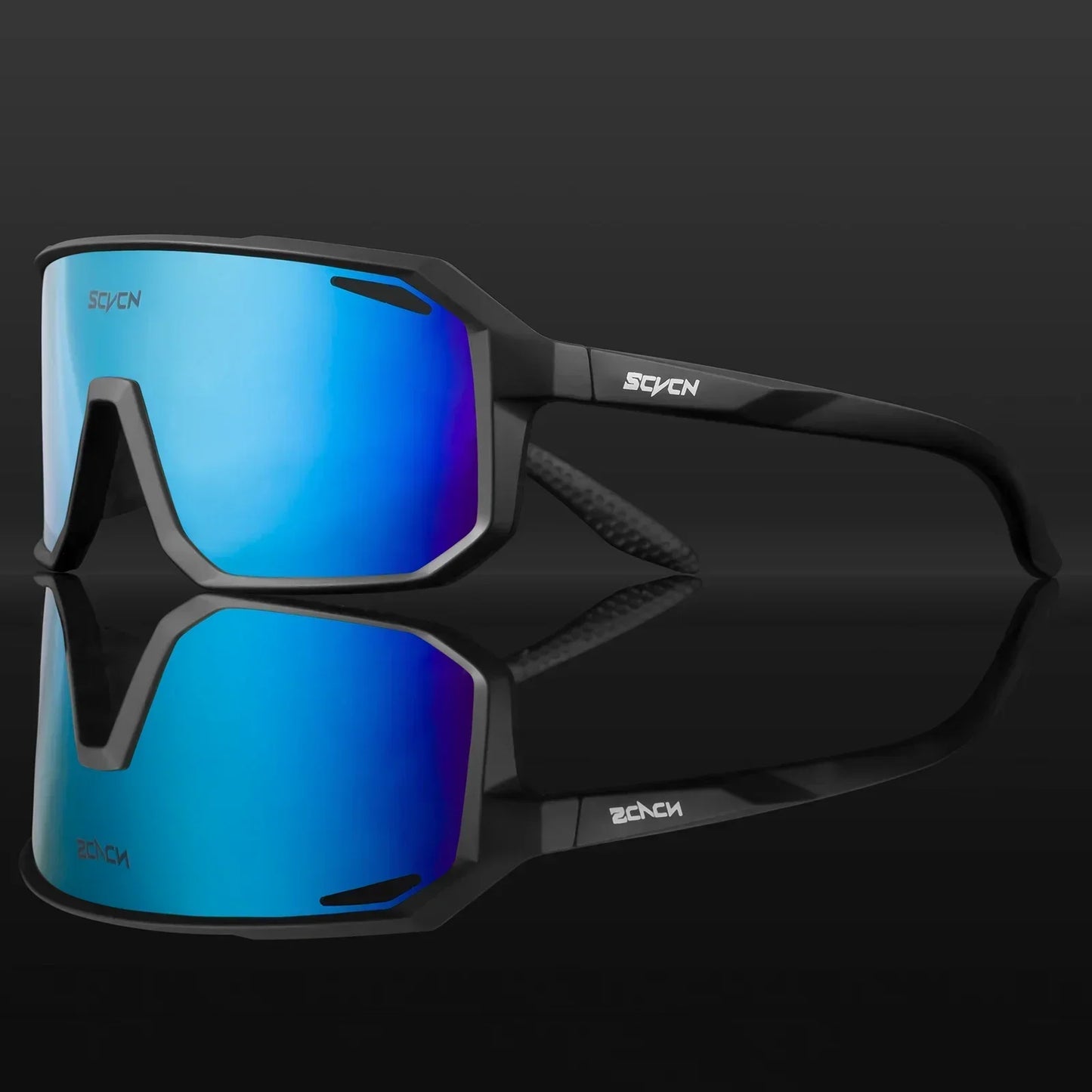 SCVCN Cycling Sunglasses Bike Mountain Driving Glasses Outdoor Sports Hiking Glasses Men's Glasses for Leisure Sunglasses