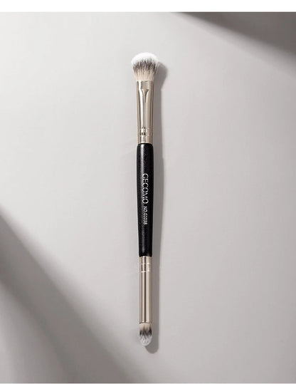 Double-headed painting eyeshadow brush novice makeup brush soft hair does not eat powder natural dizzy dye easy makeup
