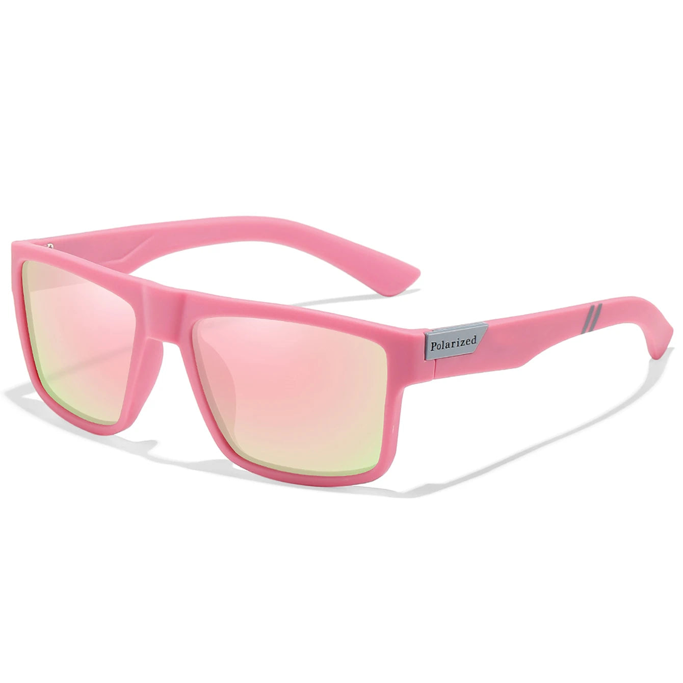 Retro Style Square Frame Polarized Cycling Sunglasses Men Night Vision Car Driving Sunglass Dirt Bike Motorcycle Glasses UV400