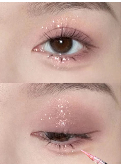 Balletism Liquid Eyeshadow Liquid Fine Shimmer High Light Eyeshadow delicate everything with influencer