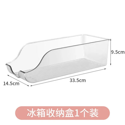 Refrigerator Storage Box Fridge Organizer Kitchen Storage Cans Soda Cans Storage Cans Basket Storage Containers Pantry Organizer