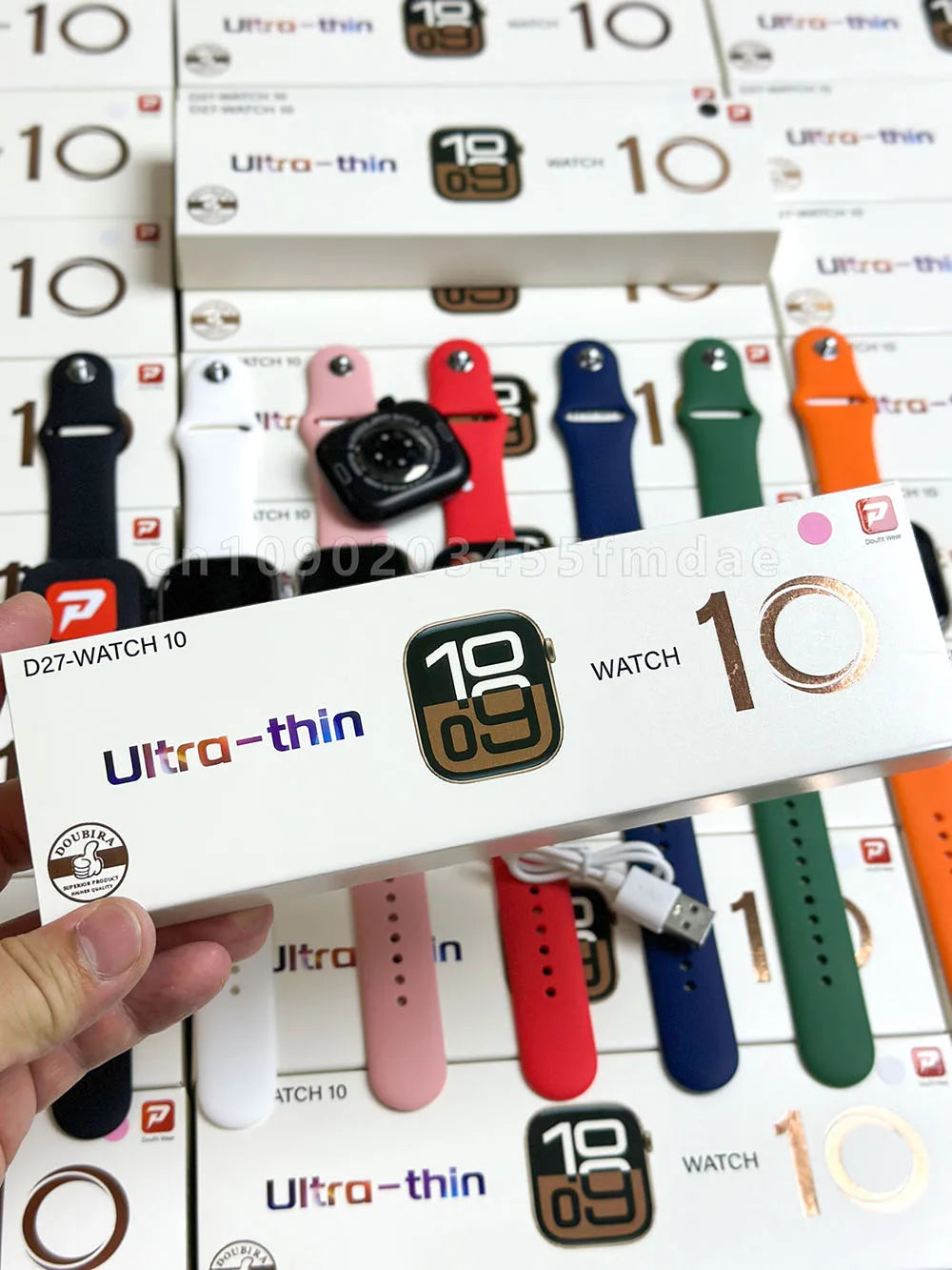 New Watch10 Series GPS Smart Watch Men Always On Display Heart Rate Body Temperature BT Call Women Waterproof Series Smartwatchs