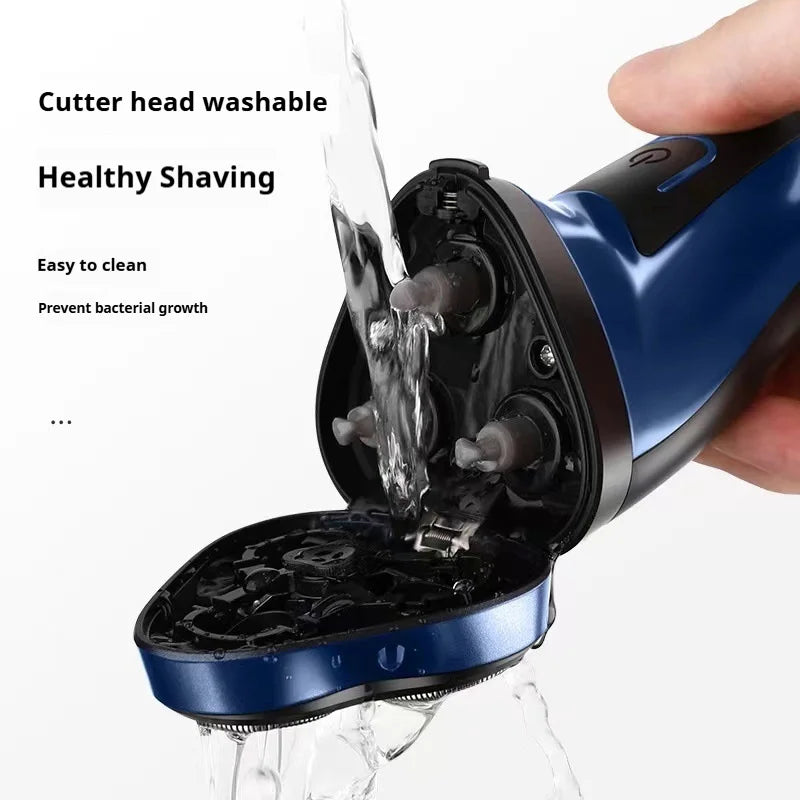 HOMEFISH Waterproof Electric Shaver Men USB Rechargeable Powerful Beard Shaving Machine Electric Razor