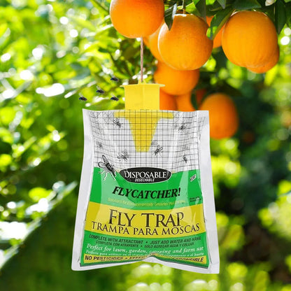 1-30Pcs Hanging Fly Trap Disposable Fly Catcher Bag Mosquito Trap Catcher Fly Wasp Insect Bug Killer Flies Trap for Outdoor
