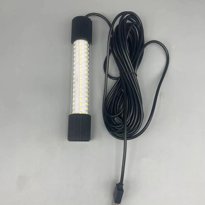 1 pc underwater LED fishing light, night fishing USB fishing light, multiple colors, portable fishing light, high brightness