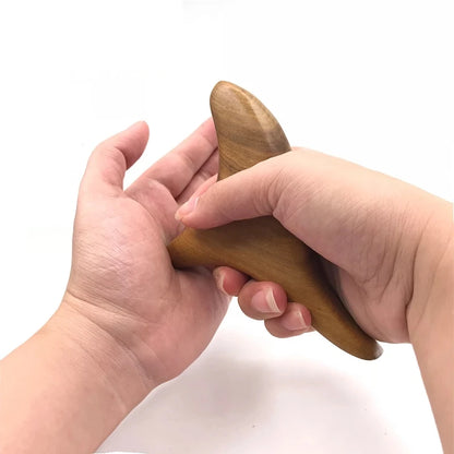 1pc Trigger Point Massage Gua Sha Tools Professional Lymphatic Drainage Tool Wood Therapy Massage Tools for Back Neck Leg Hand