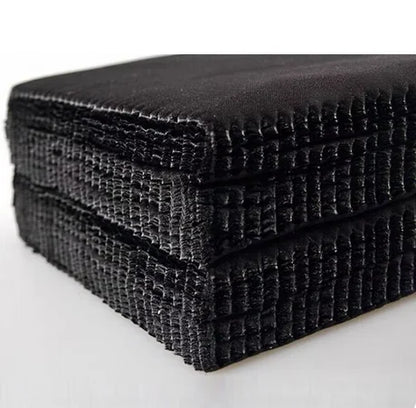 20pcs/lot Black Microfiber Cycling Sunglasses Eyeglasses Cleaning Cloth Glasses Eyewear Clean Lens Cloth Accessories