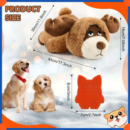 Plush Puppy Heartbeat Toys, Birthday Gifts, Rich Dog Puzzle Toys, Behavior Training, 16 Christmas