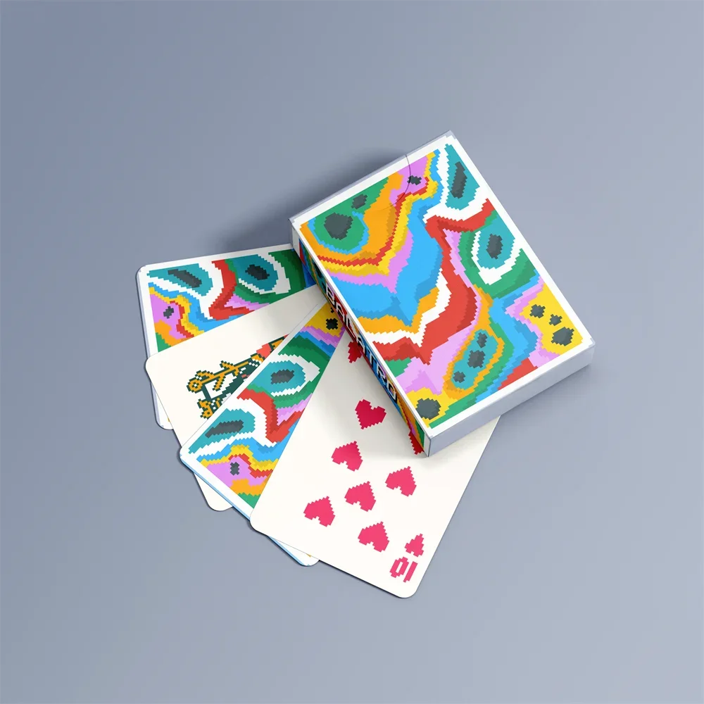 Classic Poker Card Set - Essential Party Game for Gatherings, Tabletop Games & Festive Fun, Durable & Portable Playing Cards
