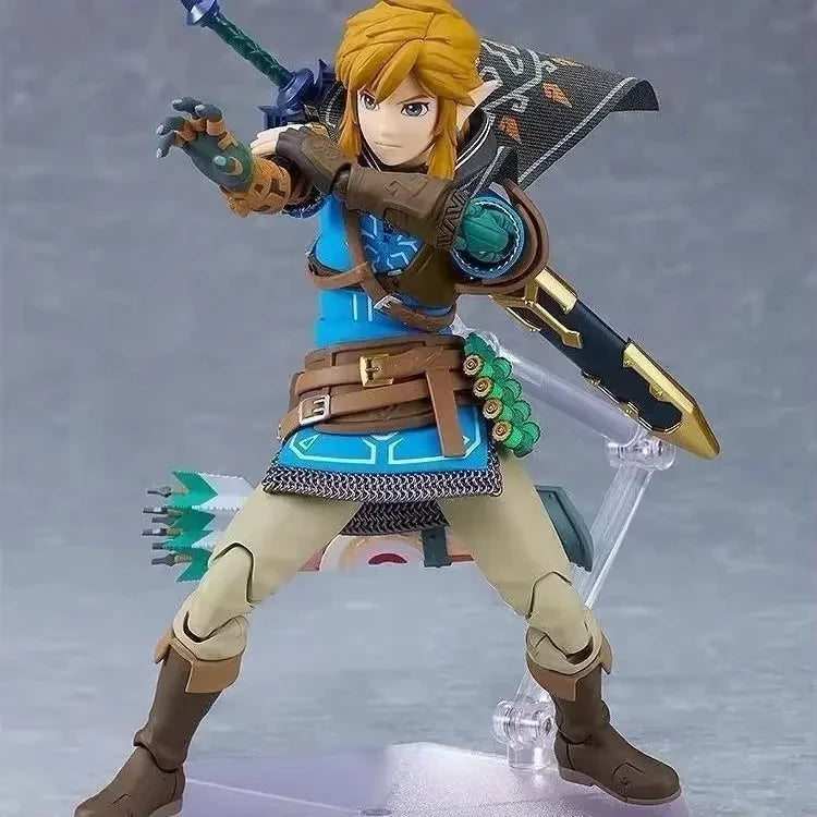 GSC Figma 626 Link Tears of The Kingdom Ver Limited Edition Action Figure In Stock Collectible Model Ornament Toys Birthday Gift