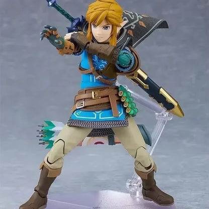 GSC Figma 626 Link Tears of The Kingdom Ver Limited Edition Action Figure In Stock Collectible Model Ornament Toys Birthday Gift