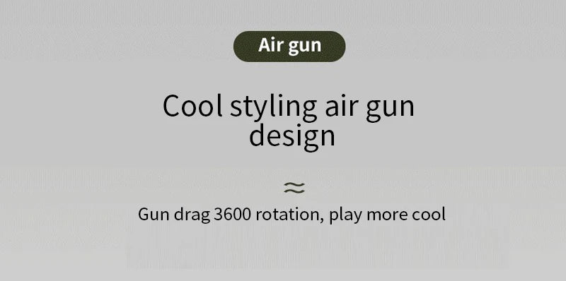 Hungry Shooting Duck Toys 98K Pistol Air-powered Gun Soft Bullet Ball Scoring Battle Games With Light Can Walk Gun Kids Gifts