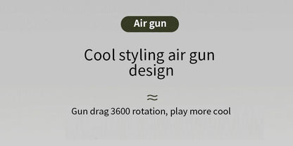 Hungry Shooting Duck Toys 98K Pistol Air-powered Gun Soft Bullet Ball Scoring Battle Games With Light Can Walk Gun Kids Gifts