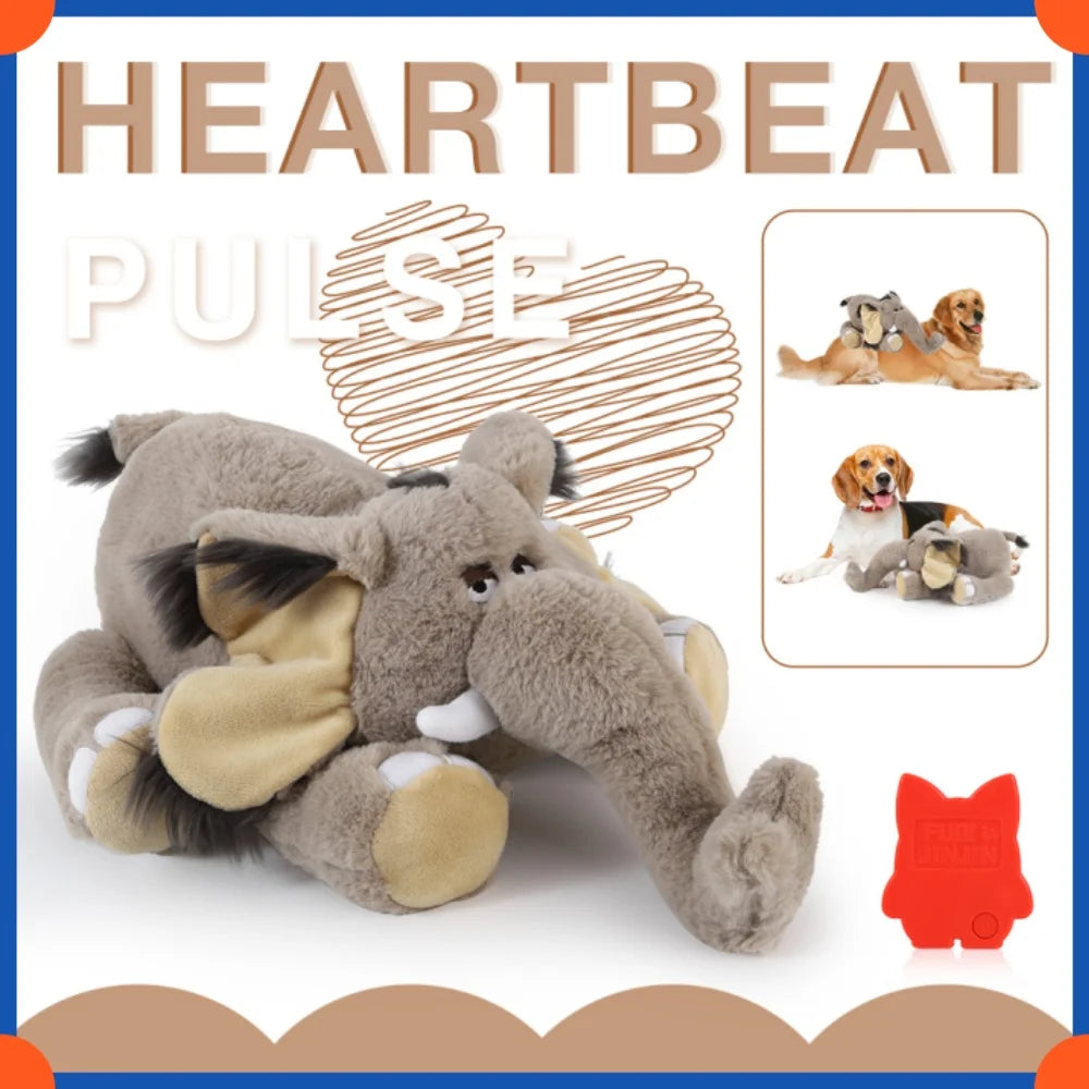 Plush Puppy Heartbeat Toys, Birthday Gifts, Rich Dog Puzzle Toys, Behavior Training, 16 Christmas