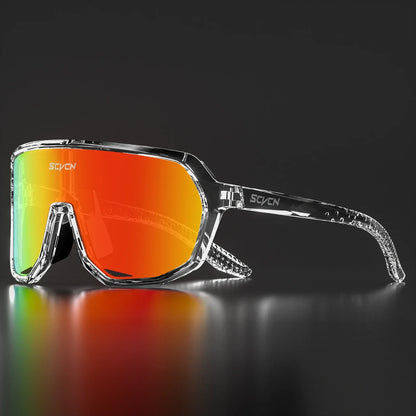 SCVCN Cycling Sunglasses Bike Mountain Driving Glasses Outdoor Sports Hiking Glasses Men's Glasses for Leisure Sunglasses