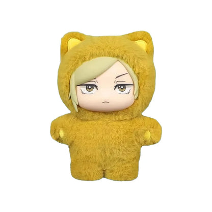 HOT Jujutsu Kaisen S2 Cat Park Party Gojo Toji Fushiguro Geto Suguru Blind Box Plush Bag Charm Collectible Model  Christmas Gift