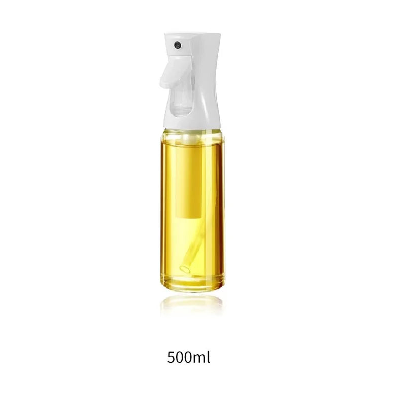 500/300/200ml Oil Sprayer for Cooking Air Fryer Oil Spray Bottle Mister for Kitchen Baking Olive Salad Refillable Oil Dispenser