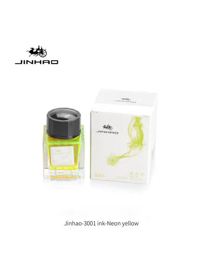 JINHAO 30ml Fountain Pen Ink Non-carbon Cartridge Refill Glass Bottled Fountain Pen Ink Stationery Office School Supplies