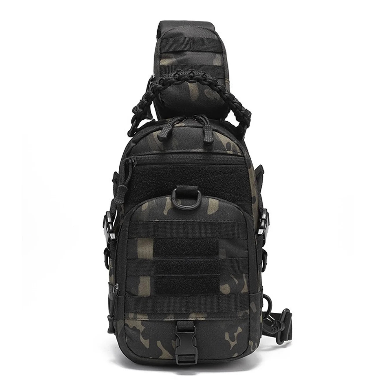 Multi functional outdoor chest bag, sports cycling, hiking, portable and wear-resistant crossbody bag