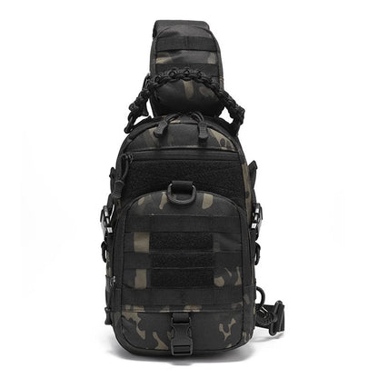 Multi functional outdoor chest bag, sports cycling, hiking, portable and wear-resistant crossbody bag