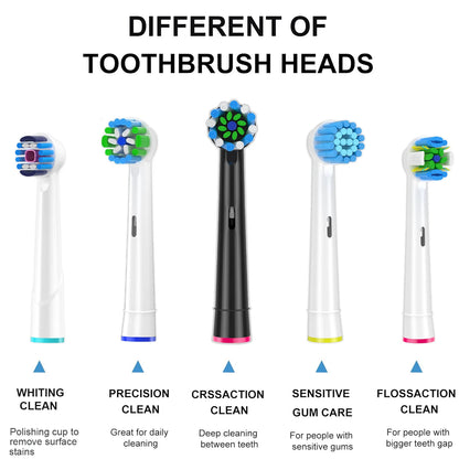 4-12pcs Replacement Brush Heads For Oral-B Electric Toothbrush Advance Power/Vitality Precision Clean/Pro Health/Triumph/3D Exce