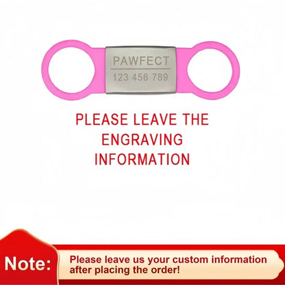 Custom Cat Dog ID Personalized Pet Collar Tag Engraving Charm Name Pendant Bne Necklace Puppy Key Ring Pet Accessories