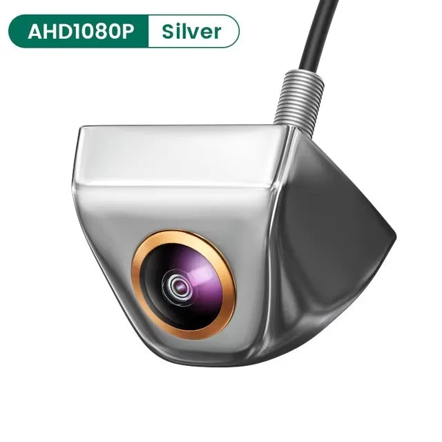 Golden Fisheye Lens Car Rear View Camera 170° Full HD Night Vision Reverse AHD Waterproof Metal Body Vehicle Parking Camera