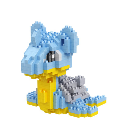 75 Style Building Blocks Assembly Anime Picachu Charizard Doll Blastoise Bulbasaur Gengar Bricks Figures Toy for Kid Gift