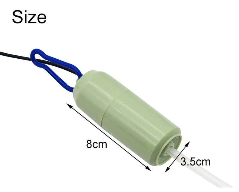 Aquarium USB Air Pump Fish Tank Air Compressor Aquarium Portable Mini Oxygenator Oxygen Aerator Aquarium Accessories 5V