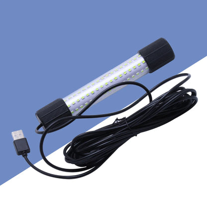 1 pc underwater LED fishing light, night fishing USB fishing light, multiple colors, portable fishing light, high brightness