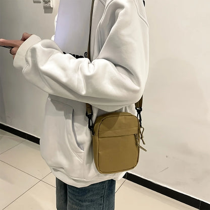 Sen small body bag ins fashion brand shoulder bag sports leisure small backpack female simple crossbody bag a suit