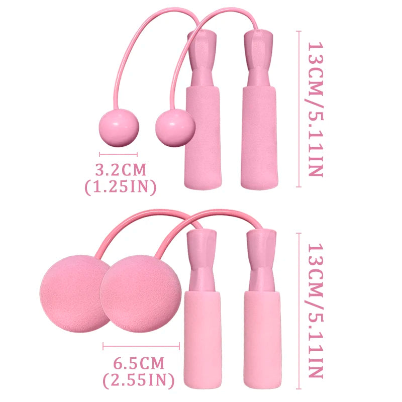 1pc Heavy Cordless Skipping Rope, Fitness Jump Rope With Big Ball, Suitable For Household Indoor Sports, Fat Burning