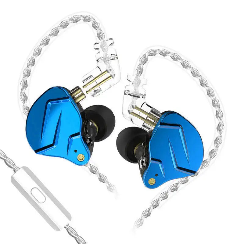 KZ ZSN PRO X Metal In Ear Earphone 1BA 1DD Hybrid Drive HIFI Sport Noise Cancelling Earbud Headset KZ ZSNPROX ZES ZEXPRO DQ6S