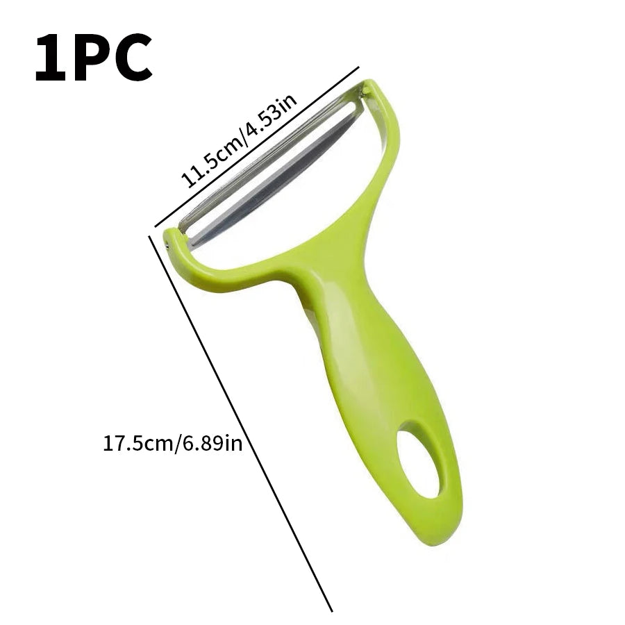 3PCS multifunctional vegetable shredder - wide mouth, easy to chop vegetables - perfect for kitchen preparation