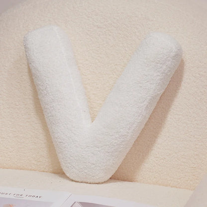 Cozy English Letters Pillow Sofa Cushion Living Room Decor 26 Letter Stuffed Doll Toy Kids Pillow Teaching Words Game Kid Toy
