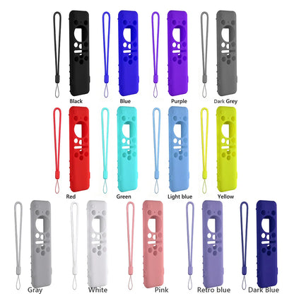 For Samsung BN59-01432A 01432B Remote Control Silicone Protective Case Shockproof Anti-Slip Smart TV Soft Sleeve with Lanyard