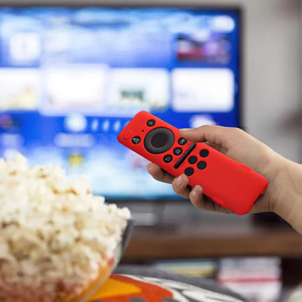 Protective Cover For Samsung 8K Neo QLED HDR Smart TV Remote Control Silicone Sleeve Shockproof Shell Remote Control Covers