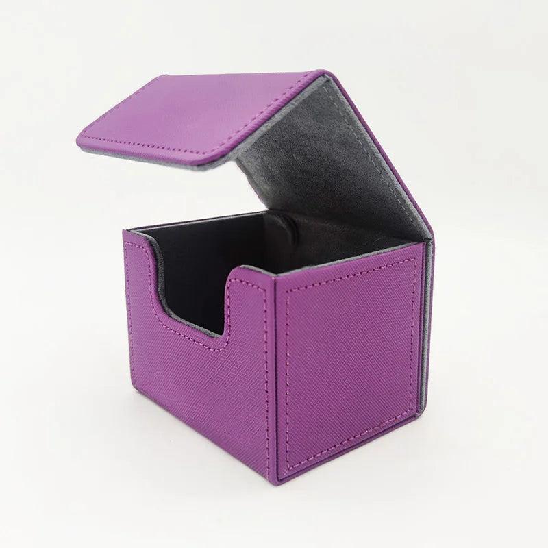 Flap Side Insert Card Collection Box Game Peripheral Magic Card Box Household Small Items Storage Box Desktop Organizer
