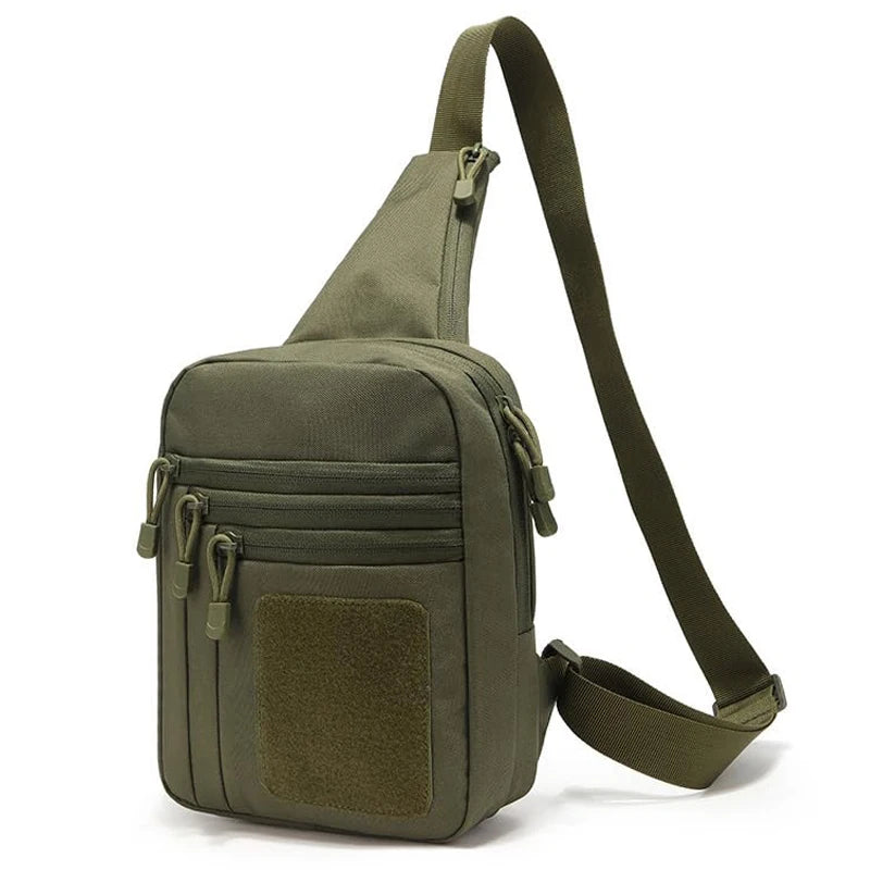 New Tactical Pistol Gun Case Shoulder Bag Outdoor Hiking Hunting Camping chest bag with Gun Holster