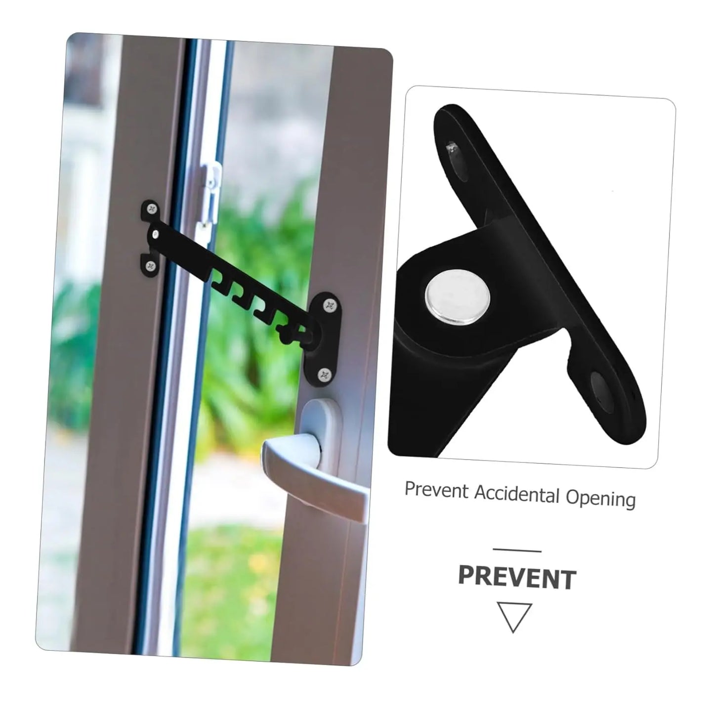 Window Locks Child Safety Window Support Hook Latches Adjustable Limiter Latch Security Bars Flat Cats Child Door Stay Open