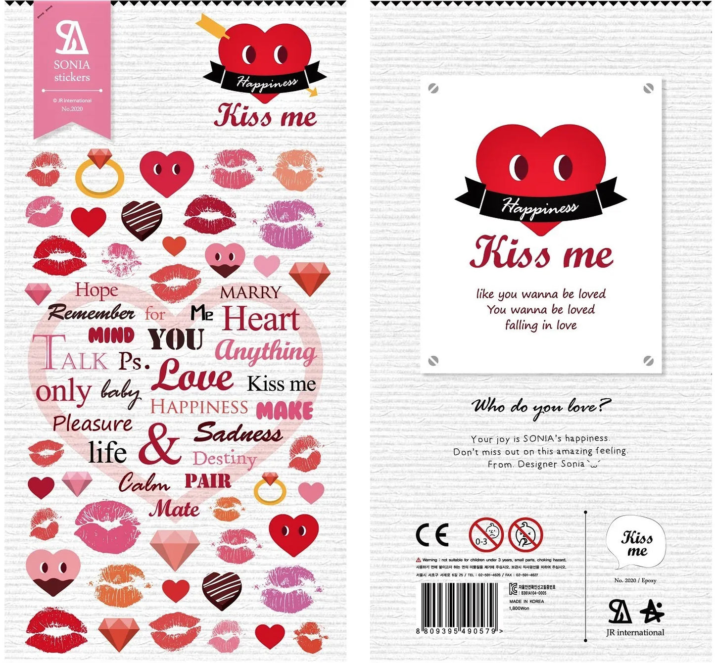 Korean Brand Suatelier Collection Daily Food Vlog Stickers DIY Scrapbooking Journey Diary Stationery Stickers Supplies