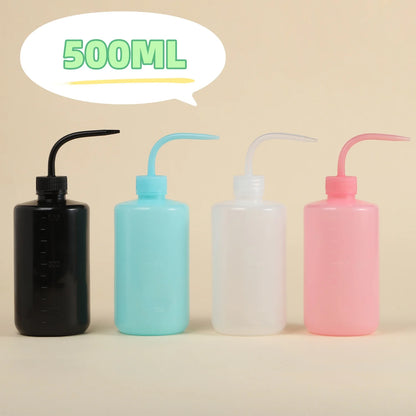 1PCS Tattoo Washing Bottle Clean Squeeze Bottle Eyelash Extension Cleaning Laboratory Measuring Bottles Plastic Makeup Tool