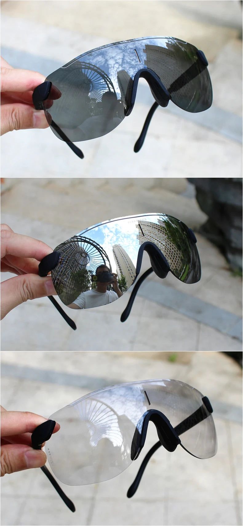 ALBA Cycling Goggl Sunglasses Sports Cycling Glasses Mail Goggles Bicycle Mountain Bike Glasses Men's Eyewear ciclismo mtb